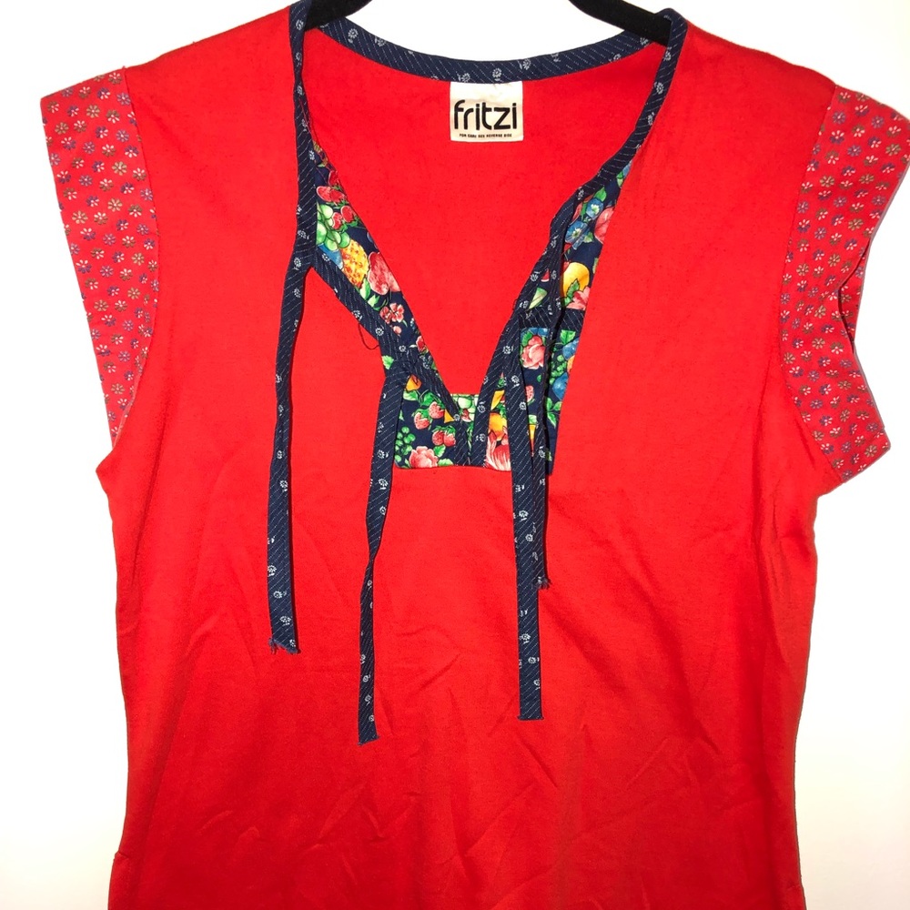 Vintage floral blouse